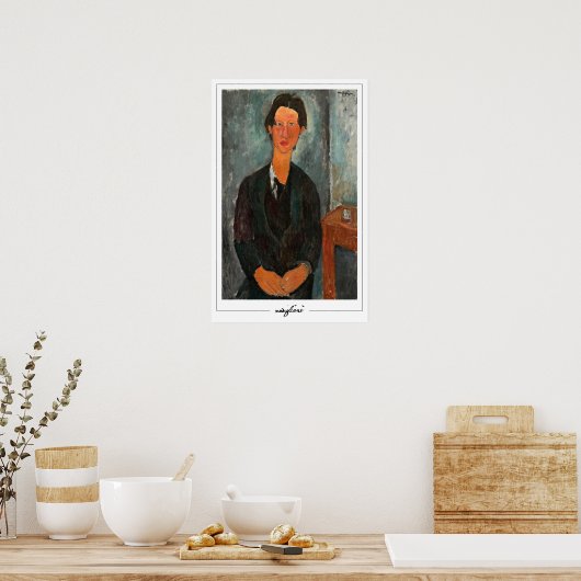 Amedeo Modigliani Zedign Art Poster #9 (Küche)