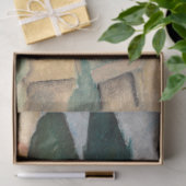 Amedeo Modigliani - Zypressen und Häuser in Cagnes Seidenpapier (Geschenk)