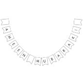 Ameen Mubarak Pennant Banner (Alle)