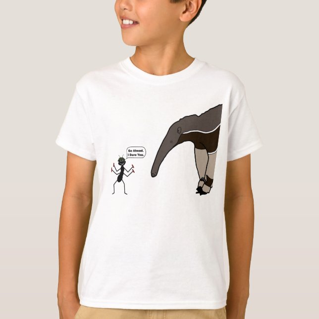 Ameise gegen Anteater-Shirt T-Shirt (Vorderseite)