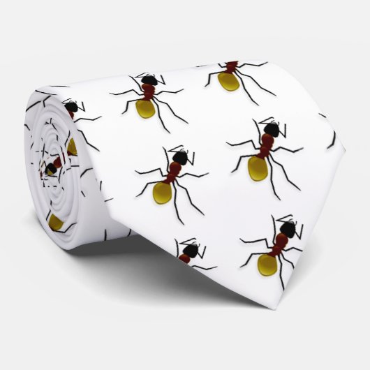 Ameise Krawatte (Gerollt)