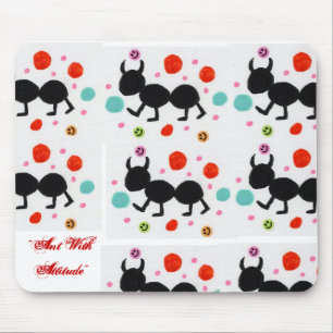Ameise mit Haltung Mousepad