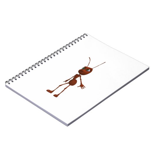 Ameise Notizblock (Linke Seite)