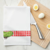 Ameise und Essiggurke - Geschirrtuch (Viertel Falte)