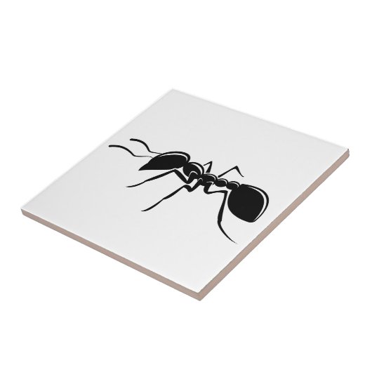 Ameise zeichnend Insekt Fliese (Seite)