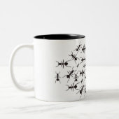 Ameise Zweifarbige Tasse (Links)