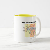 Ameisen-Arbeitskraft-Morphologie Zweifarbige Tasse (VorderseiteRechts)