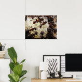 Ameisen auf Ananas Poster (Heimbüro)