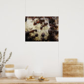 Ameisen auf Ananas Poster (Küche)