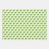 Ameisen auf einem Log Celery Peanut Butter Raisins Geschenkpapier Set (Vorderseite 3)