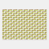 Ameisen auf einem Log Celery Peanut Butter Raisins Geschenkpapier Set (Vorderseite)