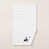 Ameisen-Design-Monogramm Badhandtuch Set (Handtuch)