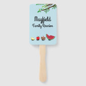 Ameisen, die Nahrungsmittel aus der Wiedersehen-Fa Fächer (Rückseite)