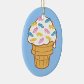 Ameisen-Eiscreme Keramik Ornament (Rechts)
