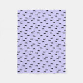 Ameisen Fleecedecke (Vorderseite)