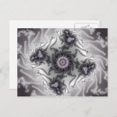 Ameisen - Fraktal Postkarte (Vorne/Hinten)