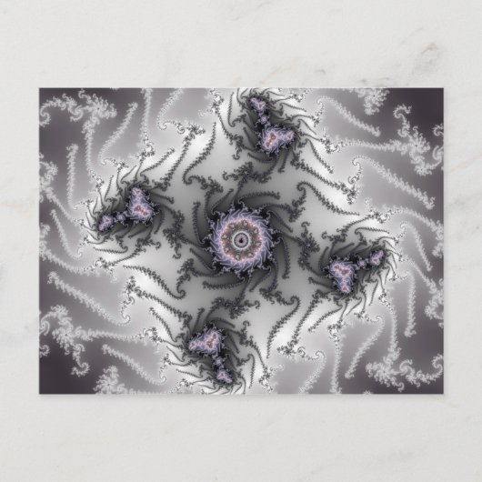 Ameisen - Fraktal Postkarte (Vorderseite)