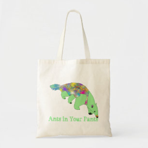 Ameisen in den Pants Funny Green Anteater Tierart Tragetasche