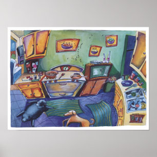 Ameisen in der Küche Poster