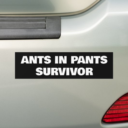 Ameisen in Pants Survivor Autoaufkleber (Auf Auto)