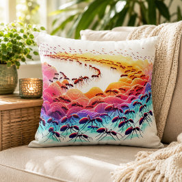 Ameisen in Wonderland Pillow Kissen