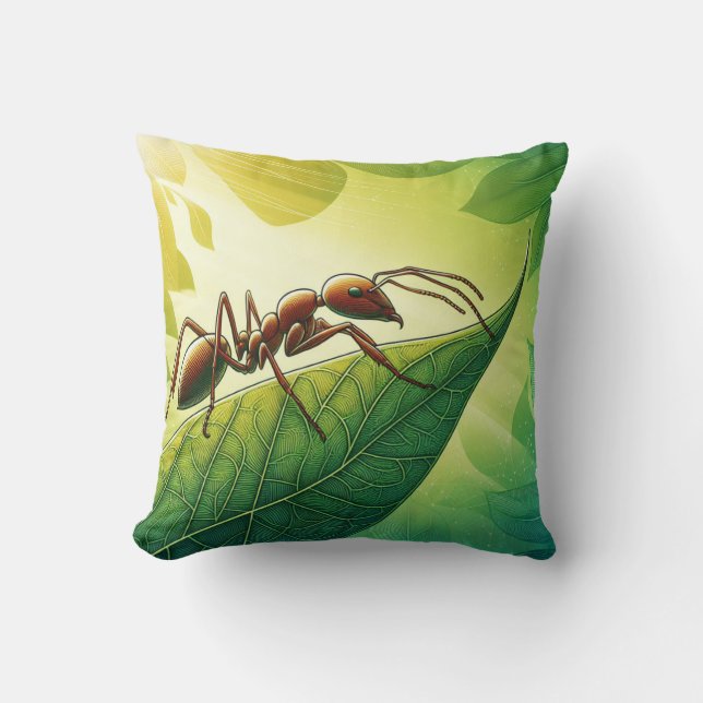 Ameisen in Wonderland Pillow Kissen (Vorderseite)