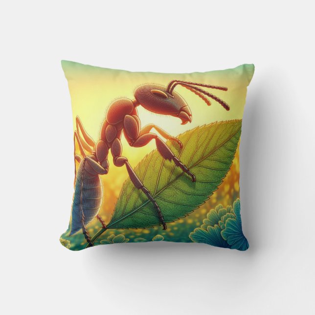 Ameisen in Wonderland Pillow Kissen (Vorderseite)
