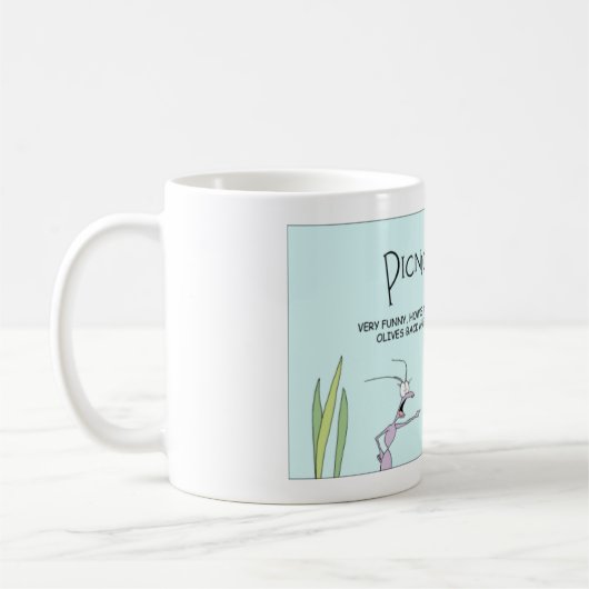 Ameisen-Picknick-Streich Kaffeetasse (Links)