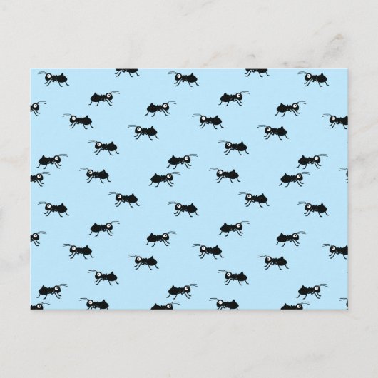 Ameisen Postkarte (Vorderseite)