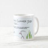Ameisen-Spaß-Tatsache über Jobs Kaffeetasse (VorderseiteRechts)