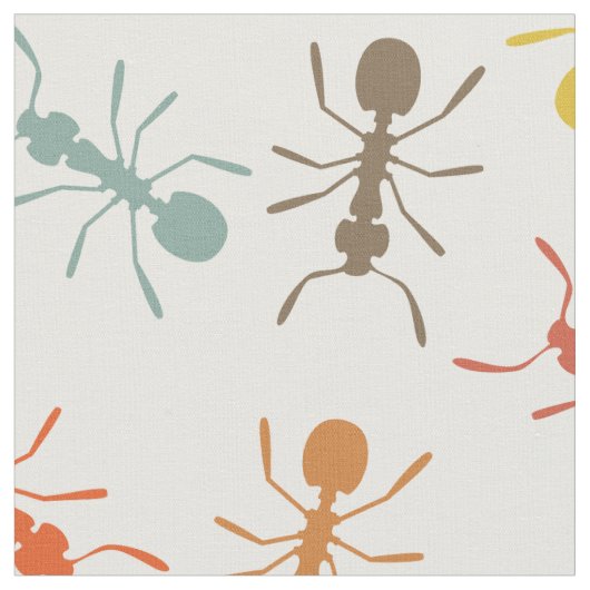 Ameisen Stoff (Nahaufnahme)