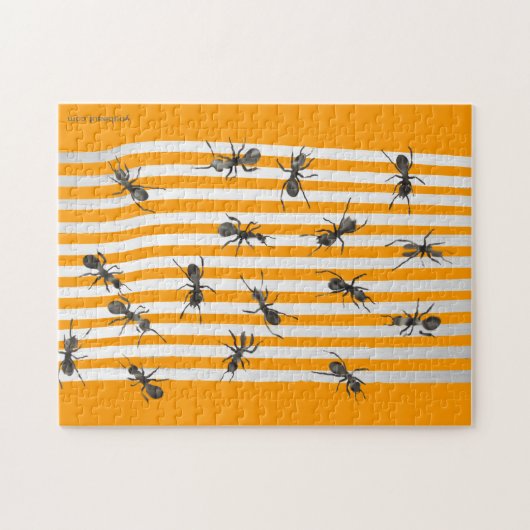 Ameisen-Straße Puzzle (Horizontal)