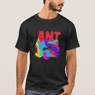 Ameisen Tier Mosaik Puzzle T-Shirt