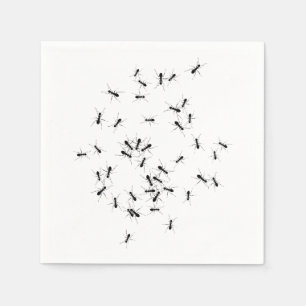 Ameisen überall serviette