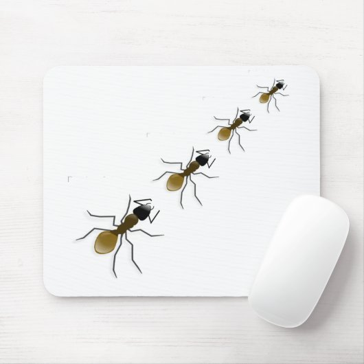 Ameisen-Weg Mousepad (Mit Mouse)