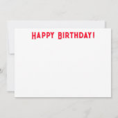 Ameisen-Witz Geburtstag (Rückseite)