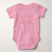 Ameisen - Zucker - Sweet T - Shirt Baby Bodysuit (Rückseite)