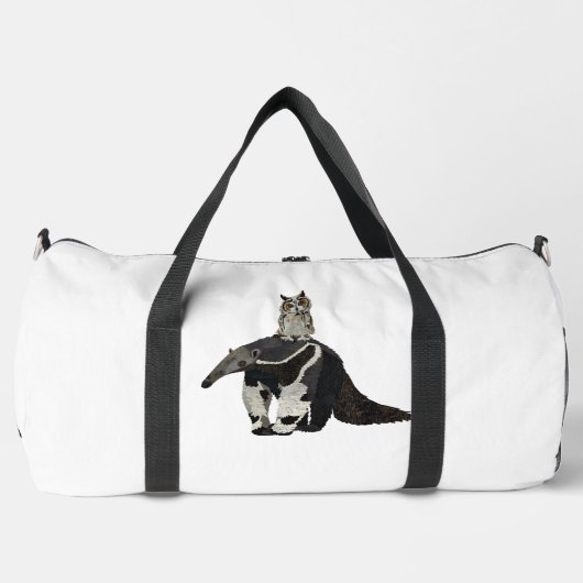 AMEISENBÄR & EULE DUFFLE BAG (Vorderseite)