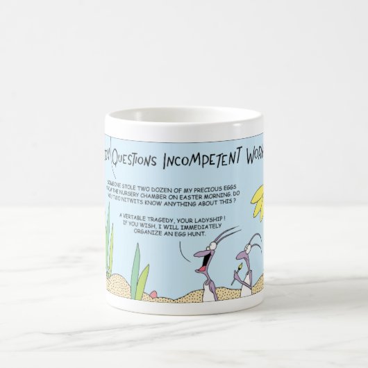 Ameiseneijagd Kaffeetasse (Mittel)