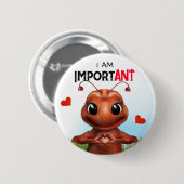 Ameisengebärdensprache Button (Vorne & Hinten)