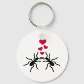 Ameisenherzen-Liebe Schlüsselanhänger (Vorderseite)