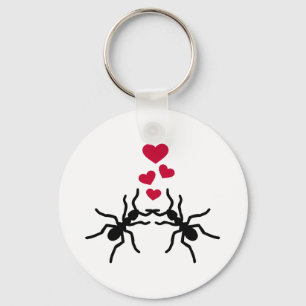 Ameisenherzen-Liebe Schlüsselanhänger