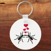 Ameisenherzen-Liebe Schlüsselanhänger (Vorderseite)
