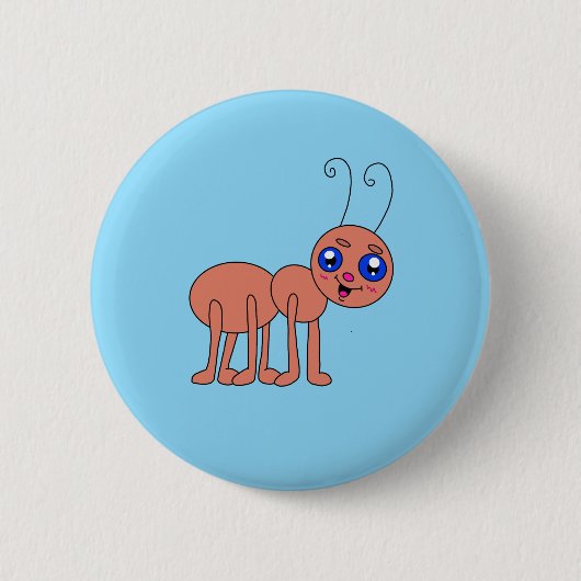 Ameisenknopf Button (Vorderseite)