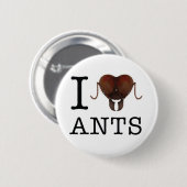 Ameisenknopf des Herzens I Button (Vorne & Hinten)