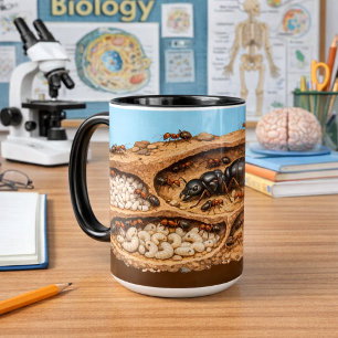 Ameisenkolonie-Biologie  Tasse