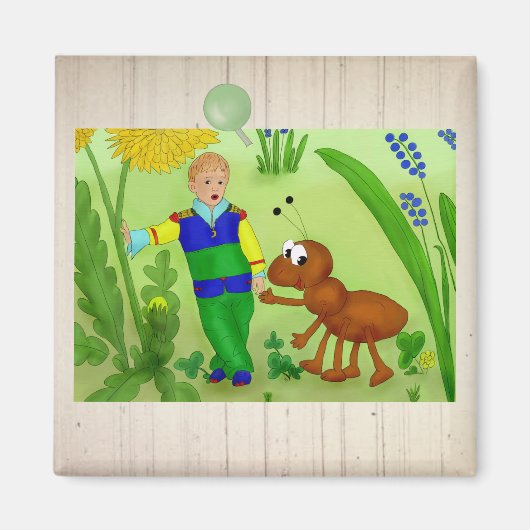 Ameisenkönig Magnet (Vorne)