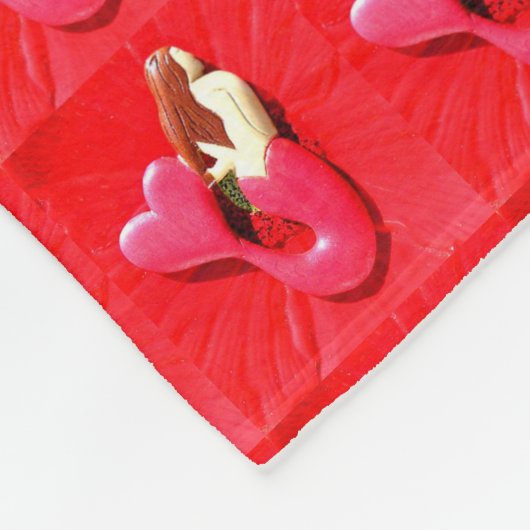 Ameisenmännchen Fleecedecke (Ecke)