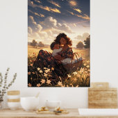 Ameisenmutter auf der Morgenwiese - Ultra groß Poster (Küche)