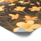 Ameisenmutter auf der Morgenwiese - Ultraweit Poster (Ecke)